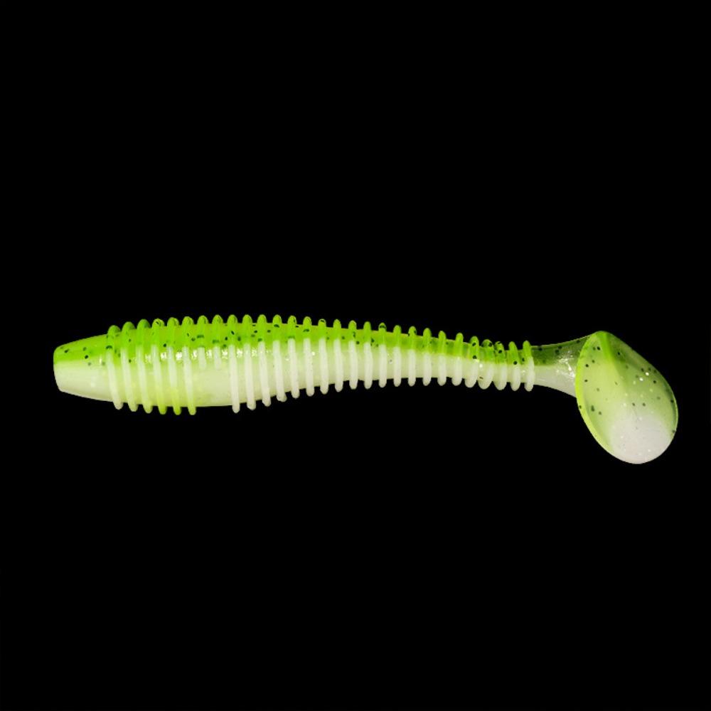 50PCS Vivid Silicone Fishing Soft Lures 5.5cm Soft Artificial Lures 9 Colors Fishing Jig Lure Fishing