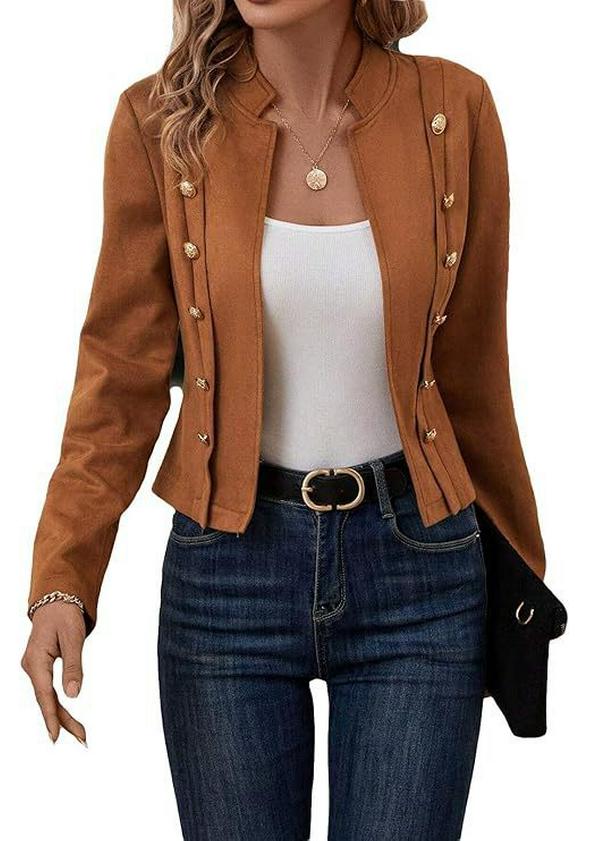 Completo Cardigan Multi-bottone da Donna Taglie Forti Autunno/Inverno 2024