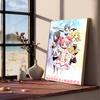Anime P-Puella Magi Madoka Magica Girl Vintage Posters Sticky Retro Kraft Paper Sticker DIY Room Bar Cafe Kawaii Room Decor