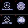 CDR4   2026-2PCS LED Car Door HD Laser Projector Lights Door Welcome Lamp Mercedes Benz A C E GLC GLA GLE W205 W212 W213 X253 X156 W166