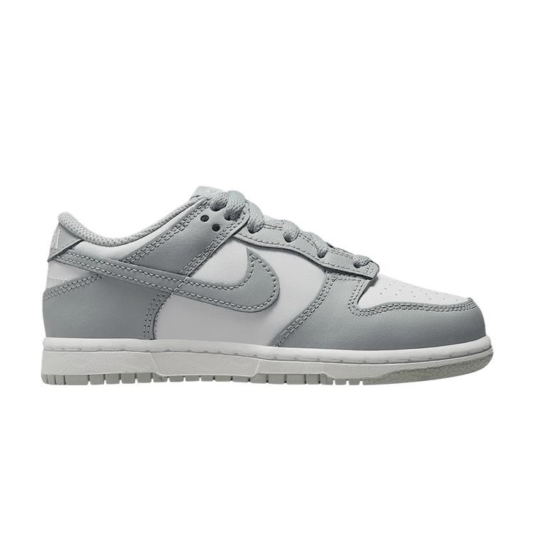 

Nike Dunk Low PS Светло-серые детские кроссовки Белые FB9108-123 28