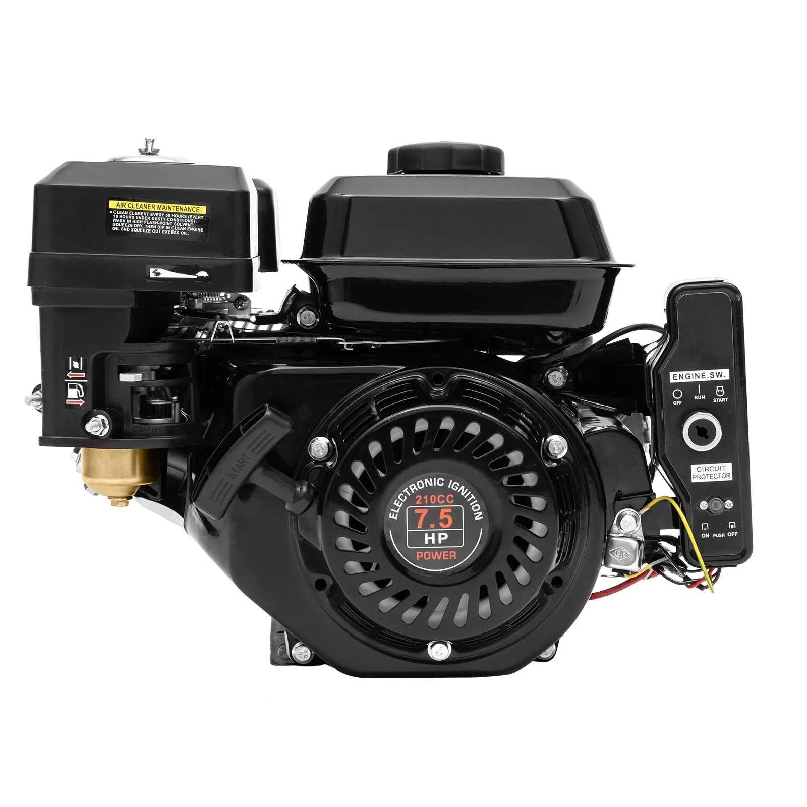 7.5HP 4-Stroke Gasoline Engine 3KW