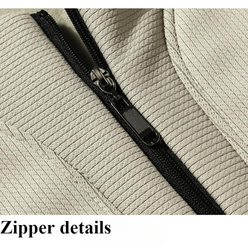 Men's Padded Warm Fashionable Versatile Large Size Heavyweight Sweater Soft Quality Fabric Round Neck Design Loose Casual Sports Long Sleeve