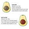 Natural Catnip  Rotatable Wall Stick-on Ball Cats Teeth Cleaning Avocado Shaped Cute cat Toys Mint Ball Bionic Fun Healthy Gut