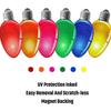 20 Pcs/set Car Magnetic Sticker Reflective Universal with 8 Magnet Wires