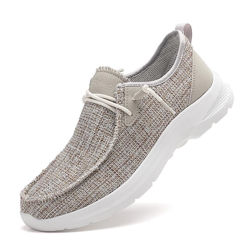 Spring and summer large size light and breathable outdoor couple casual shoes walking shoes