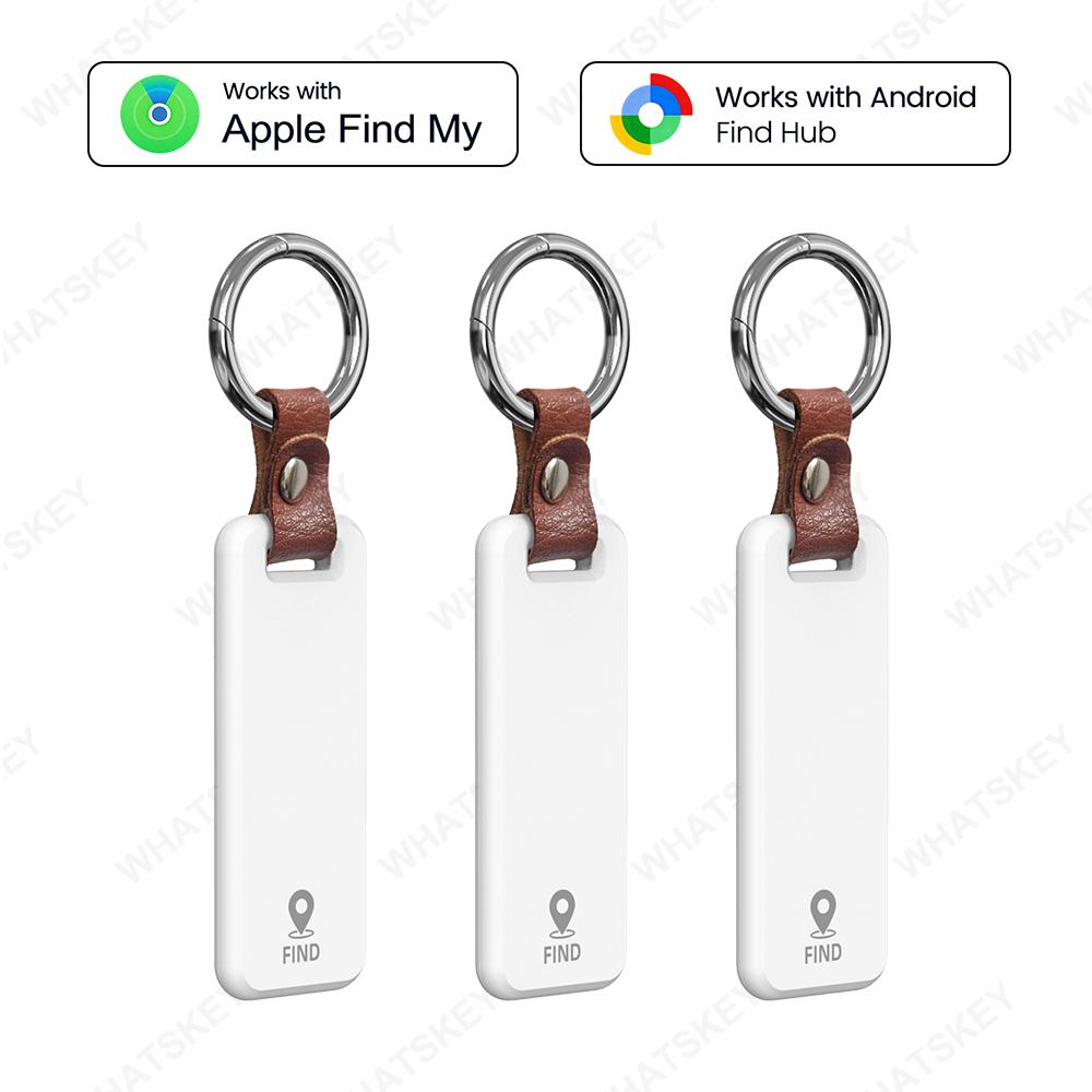 4-Pack Dual-system Smart Tracker Finder Suitable for IOS and Android Google Find Hub Portable Tracking Tags Anti-lost Locator