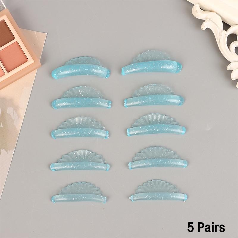 5 Pair Shell Shape False Eyelash Lift Shields Perm Silicone Pads Accessories Eyelash Extension Tool Applicator