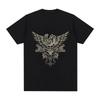 Summer Men Summer Polyester T-Shirt Fashion Top Tees Male Casual Short Sleeve Clothing Korn Music Streetwear Rock Band Unisex
