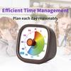 Visual Timer for Kids 60 Minute Pomodoro Timer Silent Countdown Timer Clock Rainbow Color Desk Time Management Tool for Kitchen Classroom Office Use