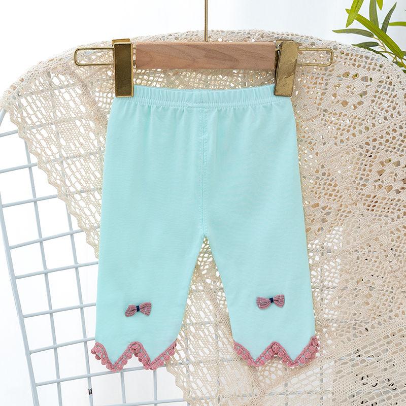 Pants Summer Thin Women's Clothing Pants Children's Versatile Baby Leggings