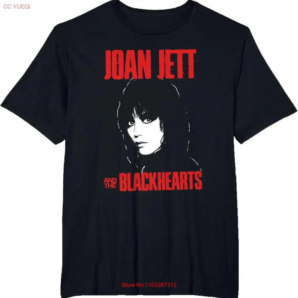 Joan Jett And The Blackhearts 2025 Tour T Shirt Vintage Designer Clothes Streetwear Breathable Versatile Homme Slightly