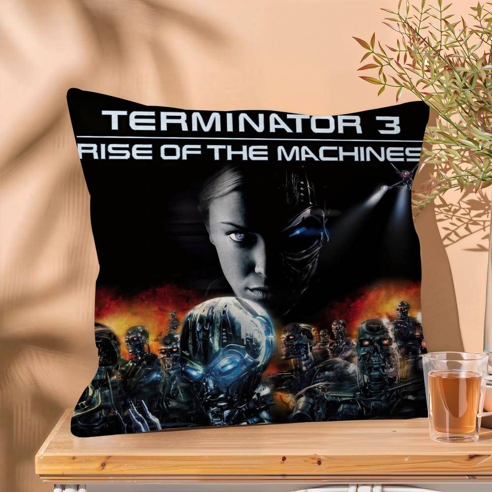 S Movie TV The Terminator Pillow Cover Sofa Cushion Cover Home Room Decoration Children Gift