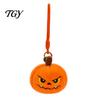 Kürbis Tasche Anhänger Halloween Plüsch Schlüsselanhänger, Niedliches Gruseliges Stofftier für Kinder Goodie Füller Schlüssel, Weiche Mini Puppe Hängendes Ornament Festival