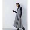 Beauty Tweedy Fringe Jumper Skirt [Natural Basic] [Brown/M]
