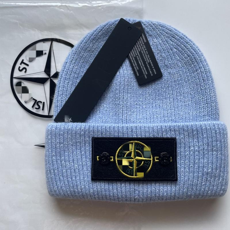 Hat Winter Knitted Outdoor Windproof Cold Proof Fashion Solid Color Hat Warm