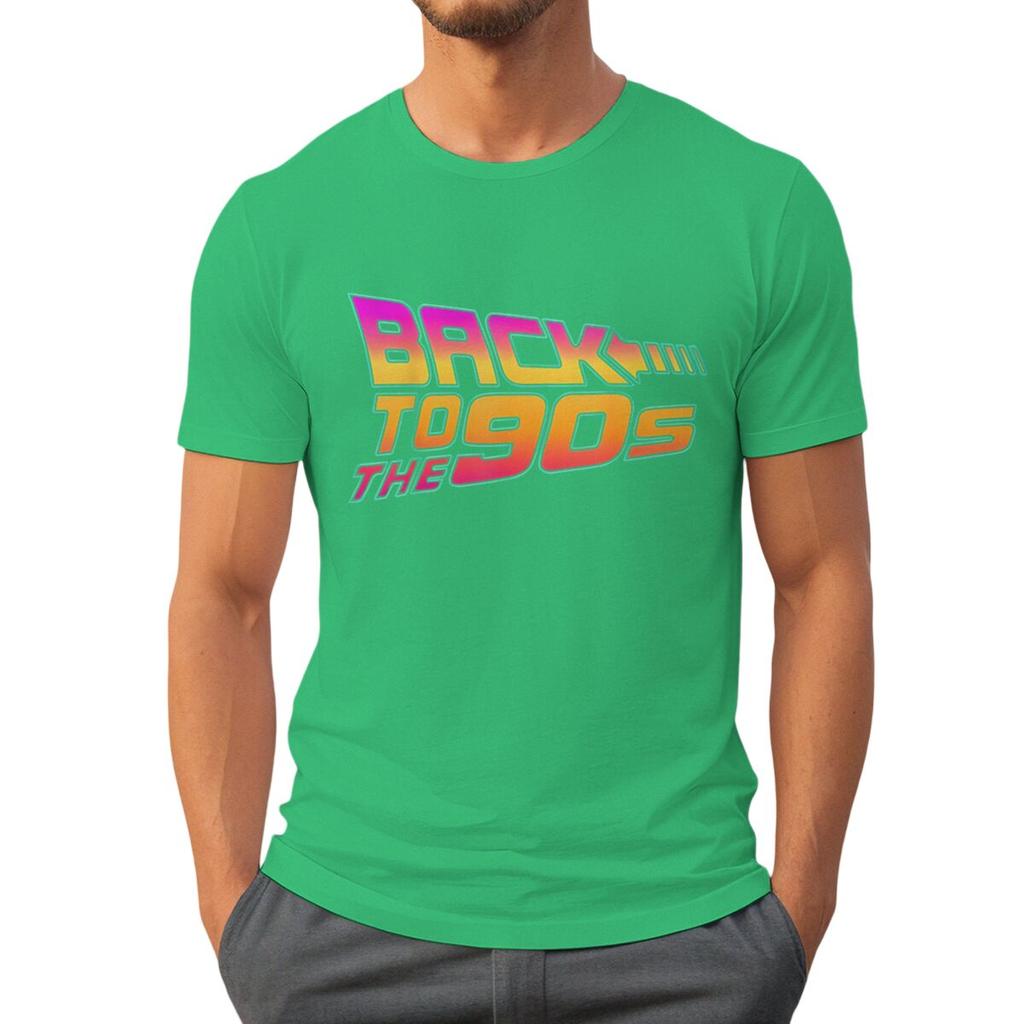 Mens Womens 90s Graphic TShirts Back To The 90s Print Casual Tee Fashion Crew Neck Shirt for Birthday Party Fun Streetwear