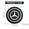 2Pcs PVC Water Cup Mat Car Coaster Anti Slip Pad Accessories For Mercedes Benz AMG GLE GLS CLS GLC CLA GLA GLK ML C197 R231 W167
