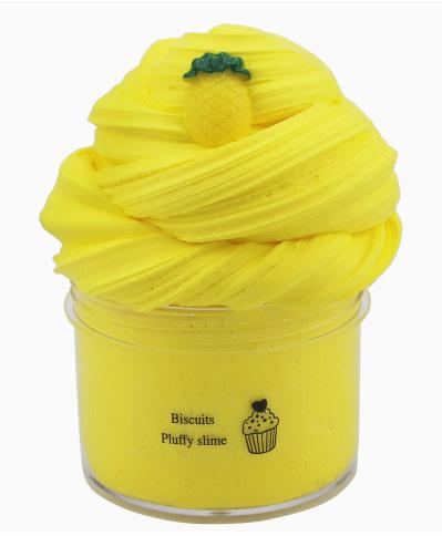 60ml  Cherry Scented Slime Fruit Modeling Clay Plasticine Cotton Mud DIY Toys, Sensory Stress Relief Gift