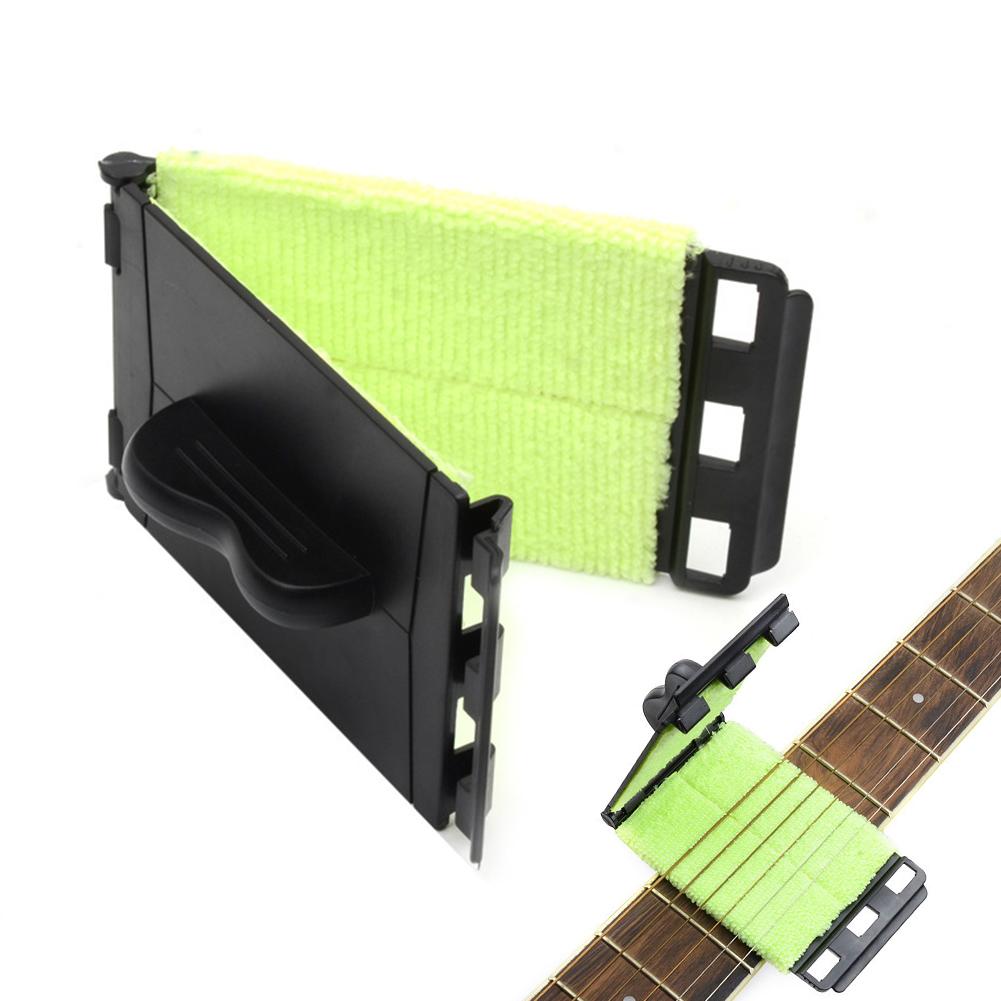 

Guitar String Cleaner Clean Fretboard Cloth Tool for Maintenance and Care of Violin Ukulele Guitar Instruments Protector Cleaner