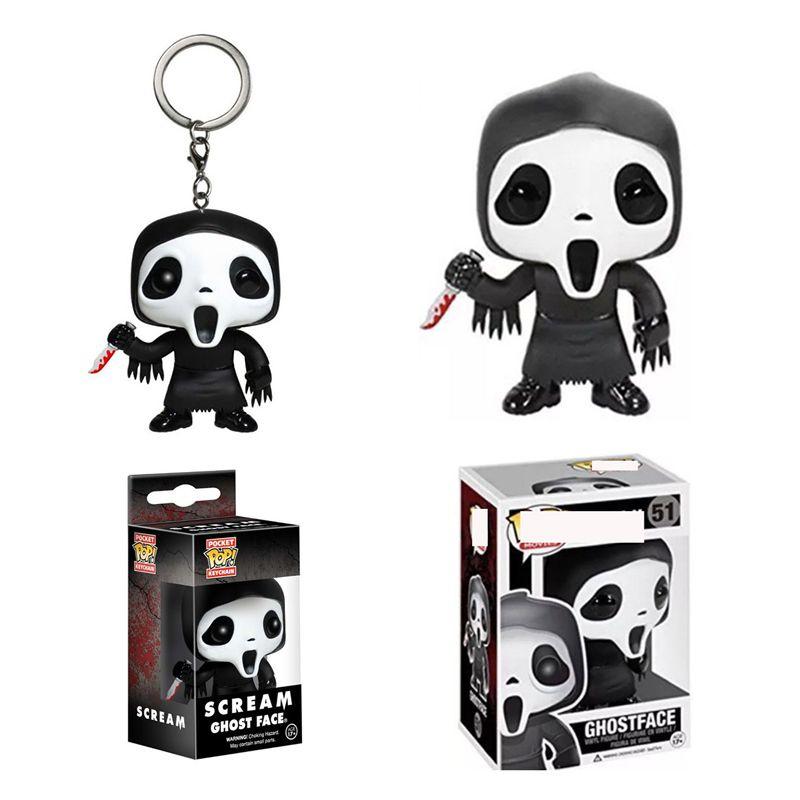 Pop Scream Ghost Face Figures Ideal For Fans And Collectors
