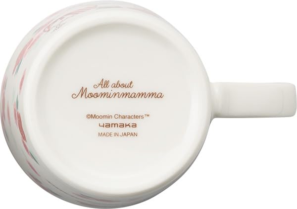 YAMAKA MOOMIN Mug MM7801-11 300ml Moominmama Floral Print Pink