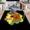 1pc Scoobydoo Mystery Night Carpet for Playroom Bedroom Living Room Sofa Home Decor,kids Game Area Rug Non-slip Floor Mat Y826115