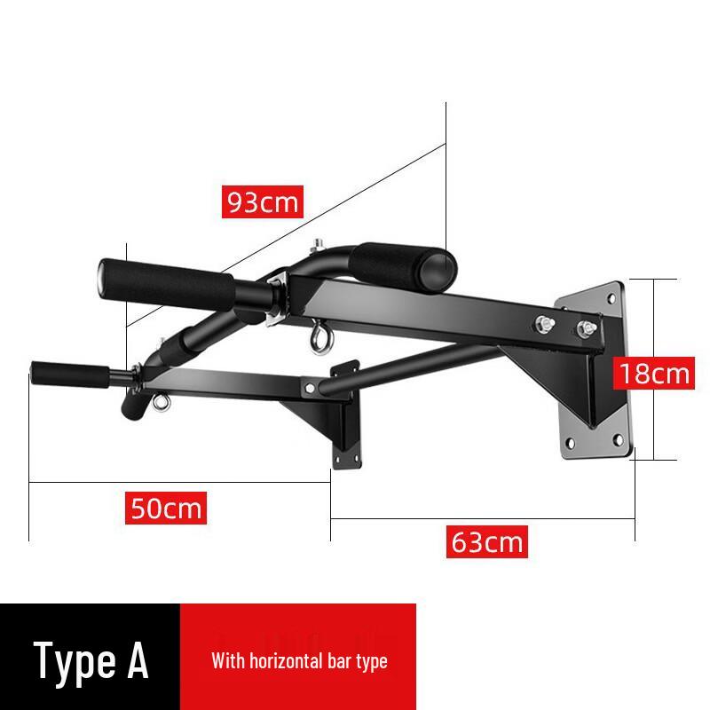 Wall Mounted Pull-Up Bar with Sandbag Hanger