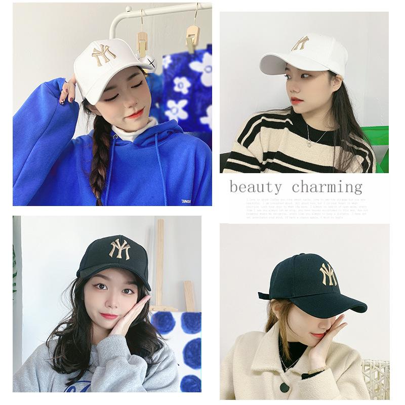 Korean Hat Men and Women Trendy Autumn and Winter Street Couple Letter Baseball Hat Warm Hat Versatile Sports Baseball Cap
