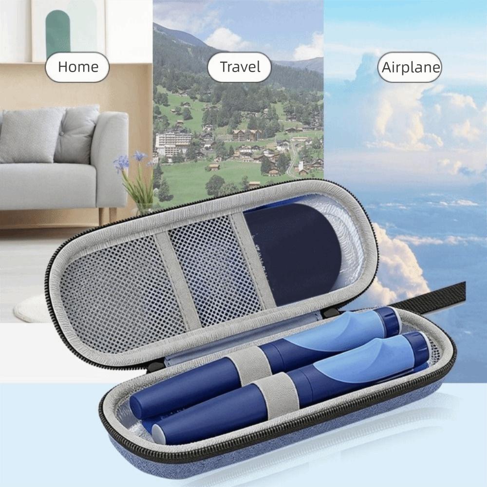 Insulin Vial Protector Insulin Cooler Bag Waterproof Carry-on Pill Protector  for Home