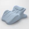 Couple Pillow Back Cushion with Wave-Shaped Design Ergonomic Posture Support Memory Foam Butt Cushion Leg Wedge