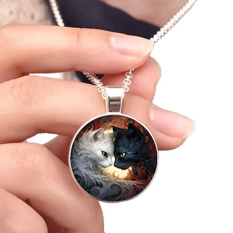 Animal Pattern Pendant - Zinc Alloy Keychain & Necklace for Men