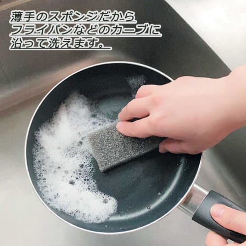 Okazaki Kitchen Sponges, Disposable, Gray, 30-Piece Set, for Cleaning Dishes, Cups, Glasses, Bowls, and Plates, Daily Cleaning, Hygienic, and for Wash