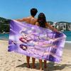 Kawaii Idol K-Kpop Girl Group Anime Beach Towel Microfiber Quick Dry Bath Towel For Pool Beach Travel Teen Girls Kpop Fans Gift