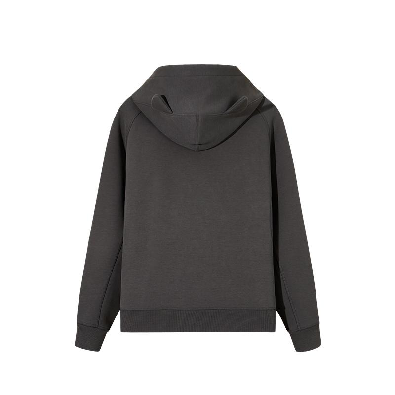 Anta Thickened Warm Casual Pullover Hoodie Sweatshirt Women Sweatshirt 162548720-3