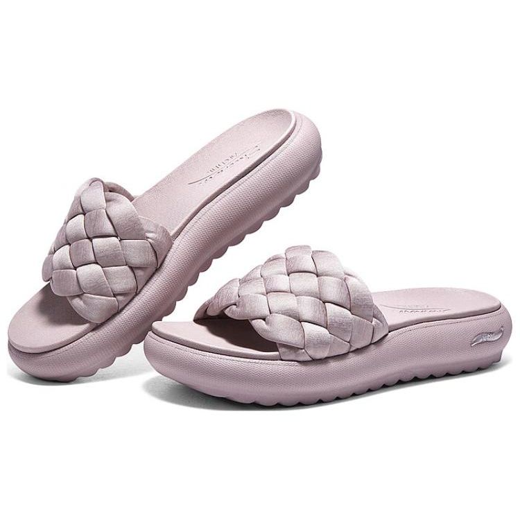 Skechers Arch Fit Cloud Proste Wygodne Modne Wytrzymałe Klapki Sandały Damskie Fioletowe 119783-PUR