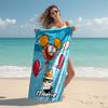 Personalized Customized Proof Beach Towel with Dexter's Laboratory Pattern - Soft, Absorbent, Quick-drying, Perfect Swimming, Camping&bathing
