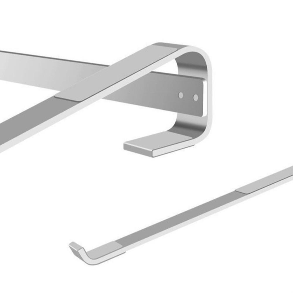 Ergonomic Notebook Support Aluminum Zinc Zinc Alloy Computer Stand Laptop Stand  Home Workspace