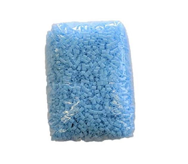 JOYDREAM Pipe Pillow Refill, Large, Firm, Blue, 2000g, Made in Japan, 2kg