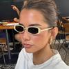 Fashion Cat Eye Sunglasses With Uv400 Protection For Outdoor Activities And Stylish Look