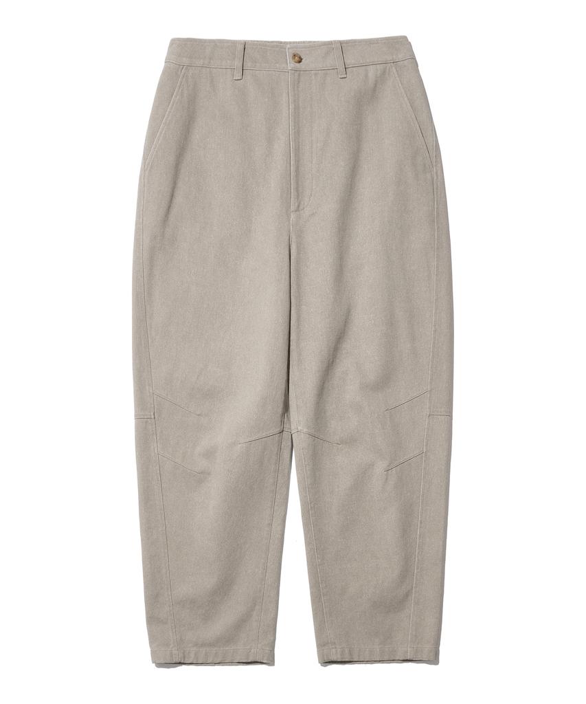 Nontai Pigment Curved Wide Pants Vol.2 (Beige)