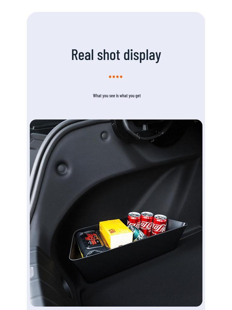 Toyota Avalon Waterproof Trunk Liner and Storage Box Set for Interior Decoration