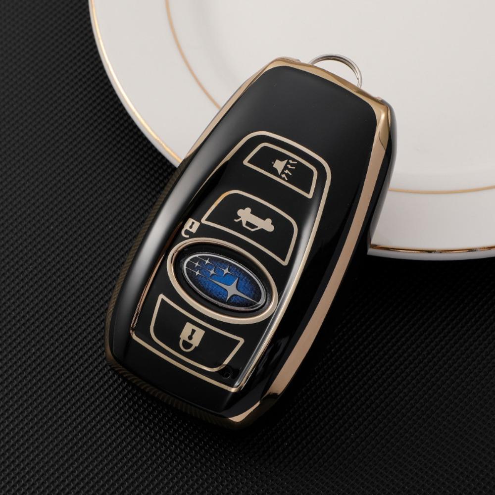 For Subaru Key Cover for Forester Outback Legacy XV Durable Car Key Case Protector with Shell Buckle