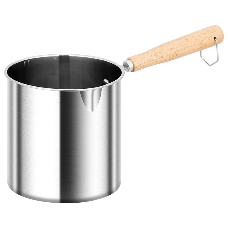 KEGOO 304 Stainless Steel Deep Fryer Pot with Strainer