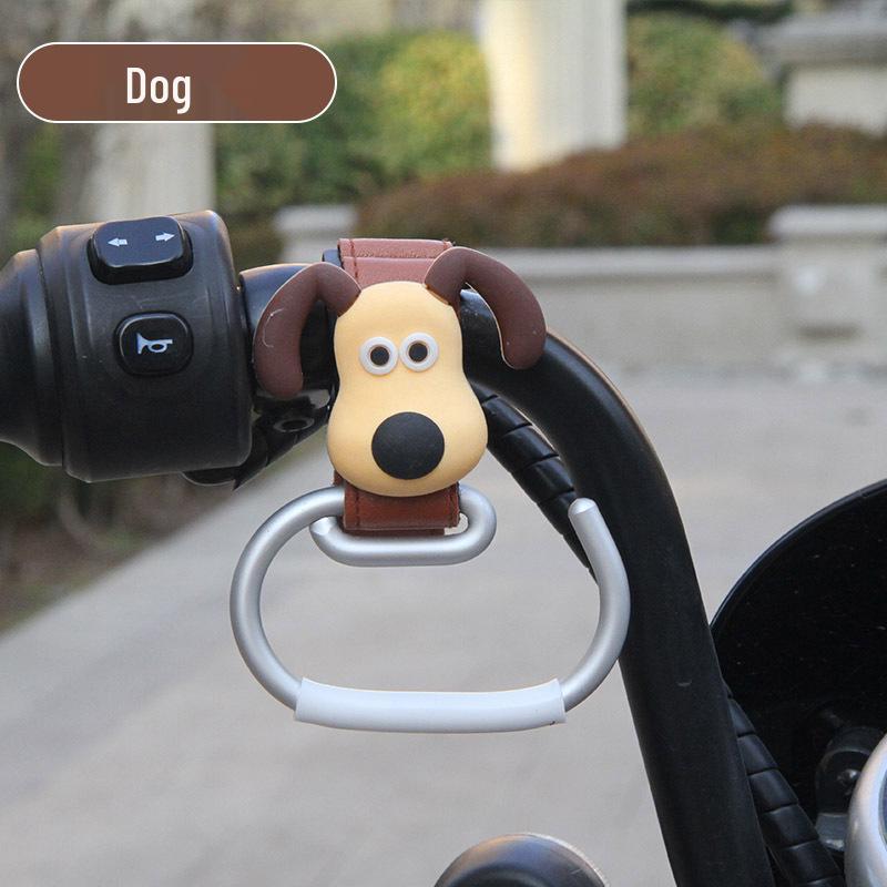 Korean Style High-Capacity Baby Stroller Hook - Strong Adhesive & Practical Design