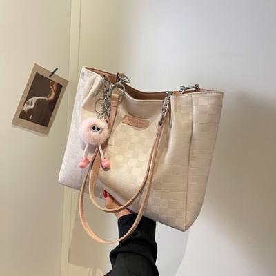 Today's Popular Large-capacity Commuter Big Bag Women's New High-end Sense Versatile Fashion Student Shoulder Tote Bag