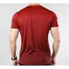 adidas Training Sports Short Sleeve T-Shirt Men Tops Burgundy EC1090