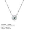 Fashion Crown Pendant Necklace for Women Retro Vintage Classic Rose Gold Cubic Zirconia Chain On Neck Trendy Jewelry N390