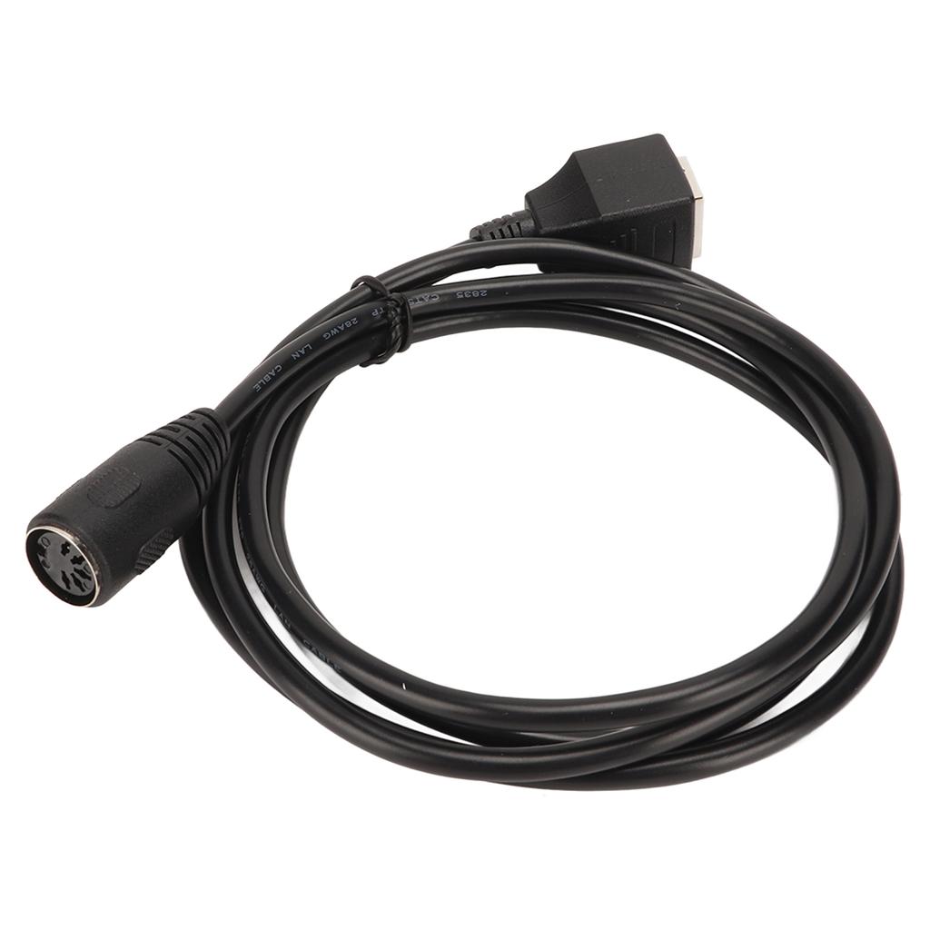 DIN 5 Pin Female to RJ45 Female Cable 4.9ft 8P8C Sound Connection Cable MIDI to RJ45 Adapter Cable for Sound Devices