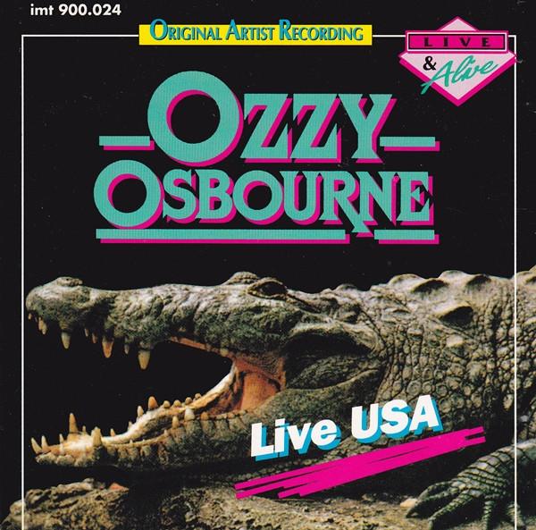 CD OZZY OSBOURNE Live USA IMT900024 Imtrat Германия Рок Б/у